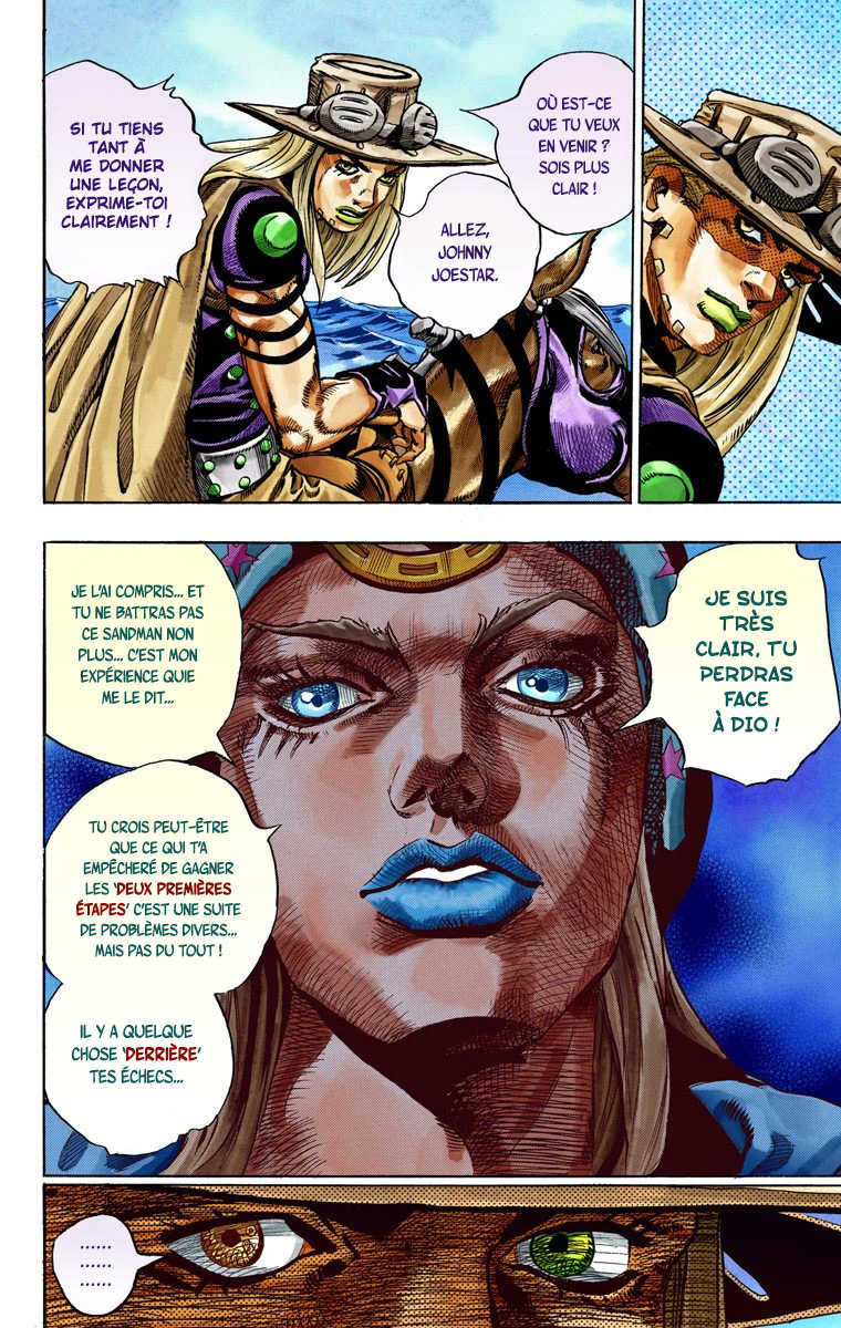 Read JoJo_s Bizarre Adventure Part 7 Steel Ball Run Official Colored FR Manga Online