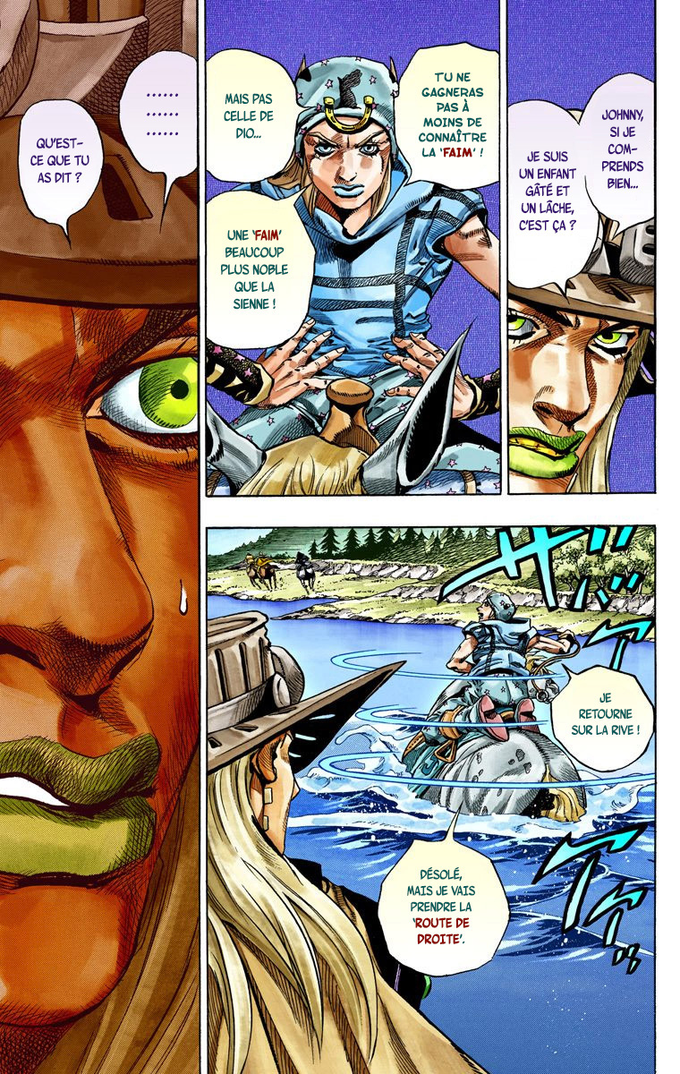 Read JoJo_s Bizarre Adventure Part 7 Steel Ball Run Official Colored FR Manga Online