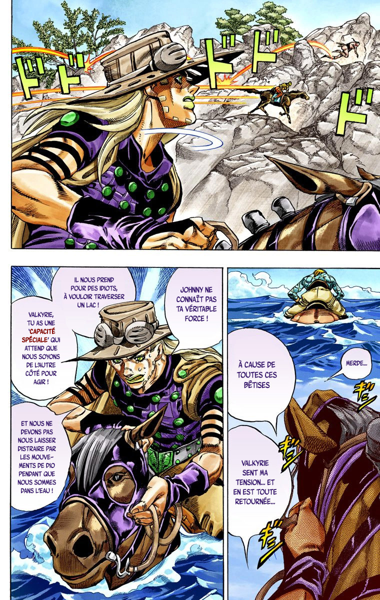 Read JoJo_s Bizarre Adventure Part 7 Steel Ball Run Official Colored FR Manga Online