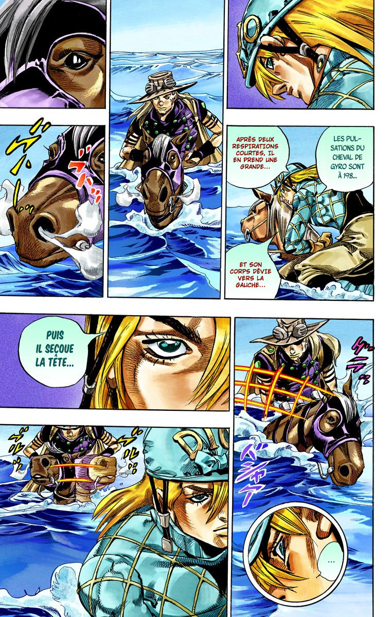 Read JoJo_s Bizarre Adventure Part 7 Steel Ball Run Official Colored FR Manga Online