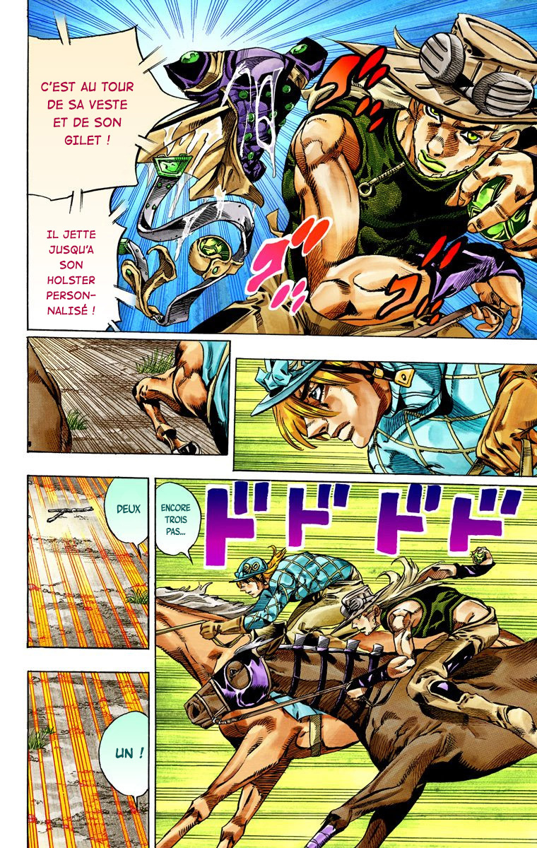 Read JoJo_s Bizarre Adventure Part 7 Steel Ball Run Official Colored FR Manga Online