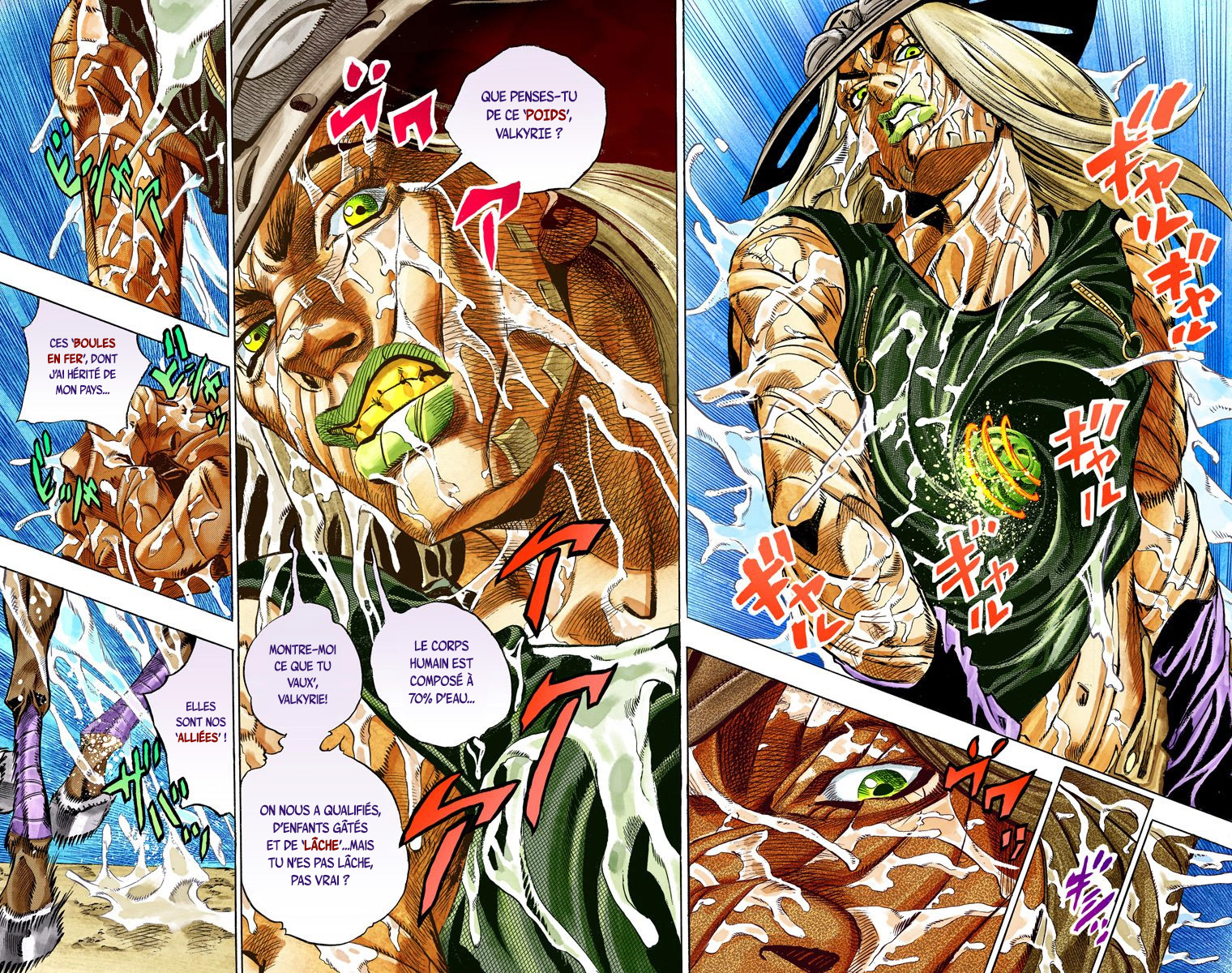 Read JoJo_s Bizarre Adventure Part 7 Steel Ball Run Official Colored FR Manga Online