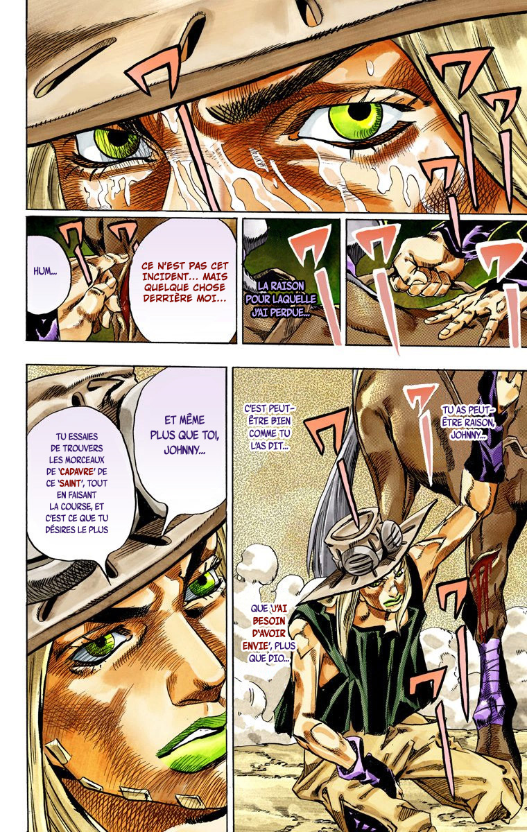 Read JoJo_s Bizarre Adventure Part 7 Steel Ball Run Official Colored FR Manga Online