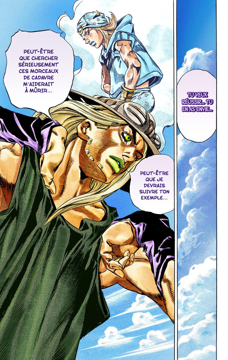 Read JoJo_s Bizarre Adventure Part 7 Steel Ball Run Official Colored FR Manga Online