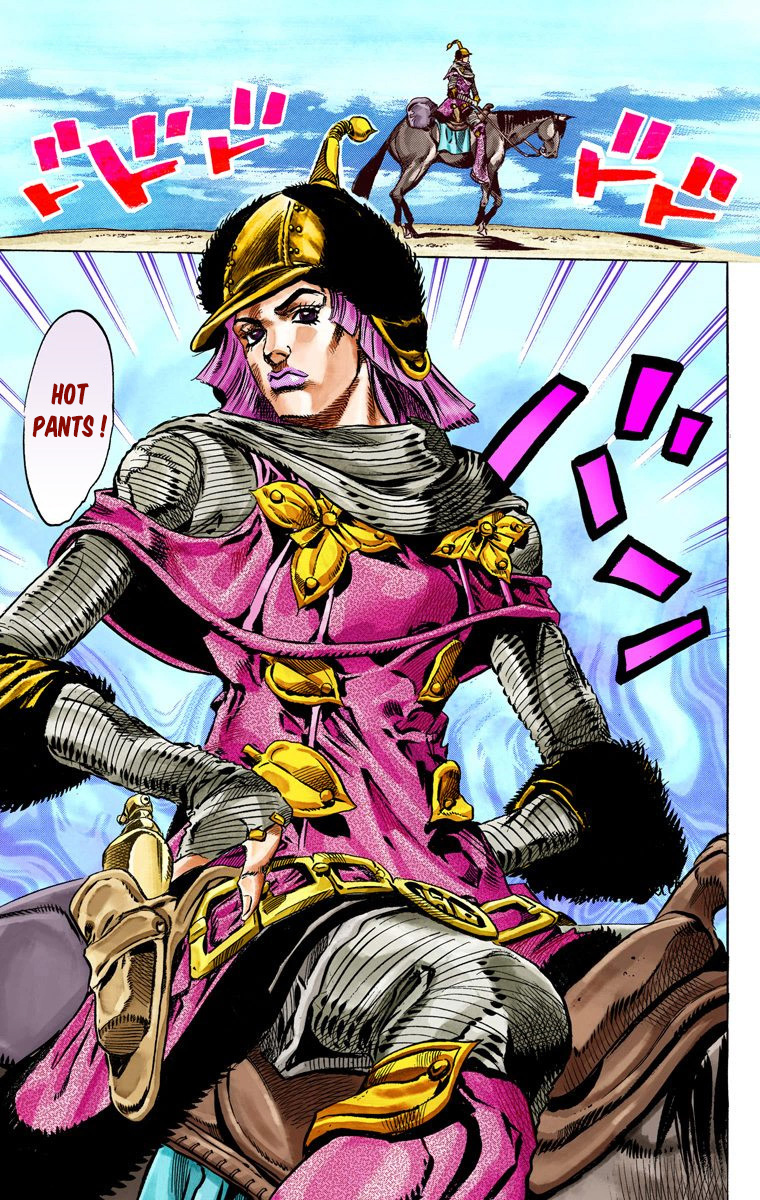 Read JoJo_s Bizarre Adventure Part 7 Steel Ball Run Official Colored FR Manga Online