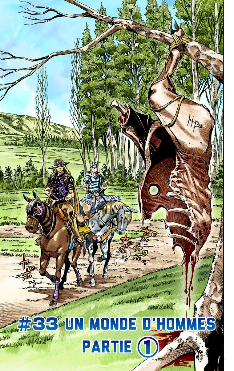 Read JoJo_s Bizarre Adventure Part 7 Steel Ball Run Official Colored FR Manga Online