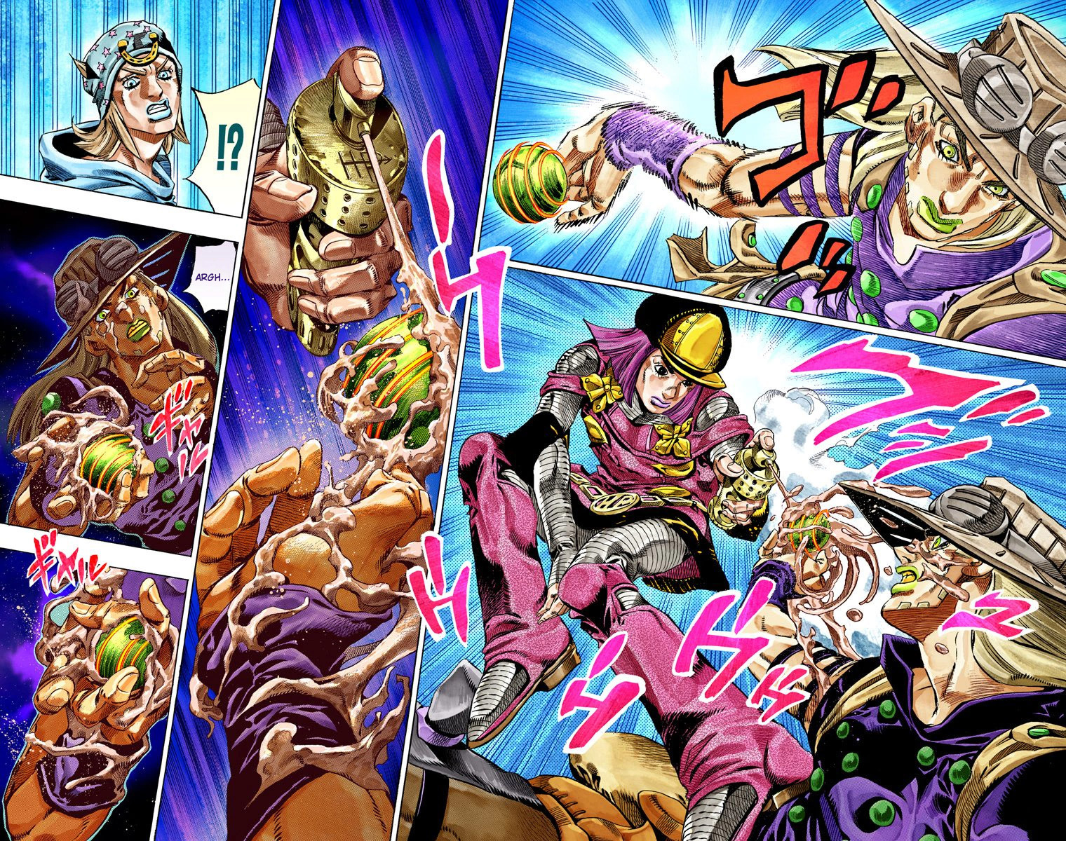 Read JoJo_s Bizarre Adventure Part 7 Steel Ball Run Official Colored FR Manga Online