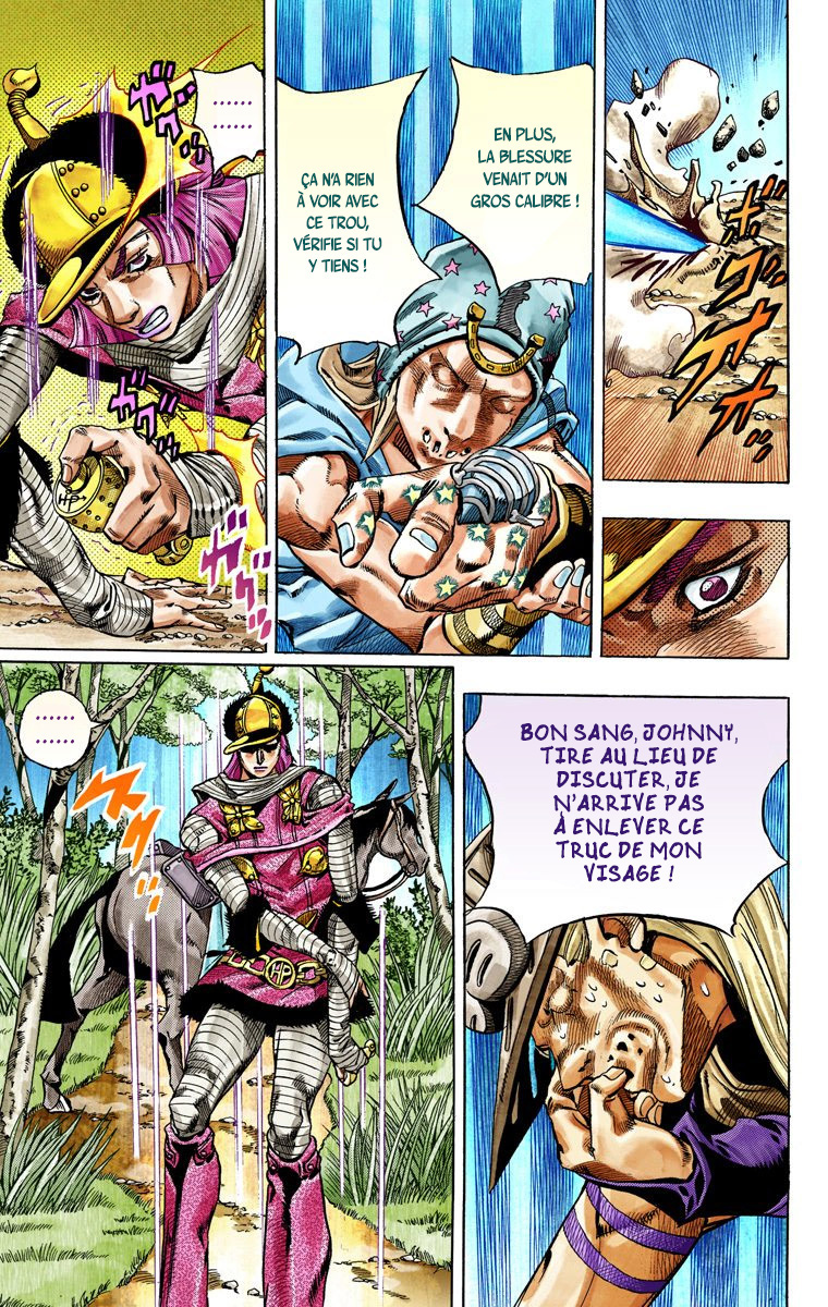 Read JoJo_s Bizarre Adventure Part 7 Steel Ball Run Official Colored FR Manga Online