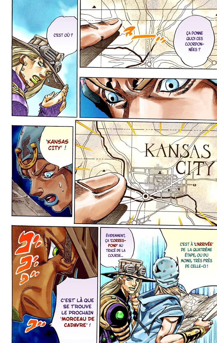 Read JoJo_s Bizarre Adventure Part 7 Steel Ball Run Official Colored FR Manga Online