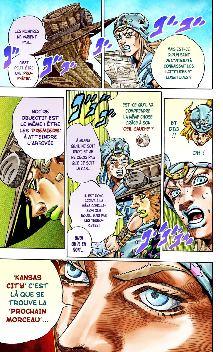 Read JoJo_s Bizarre Adventure Part 7 Steel Ball Run Official Colored FR Manga Online