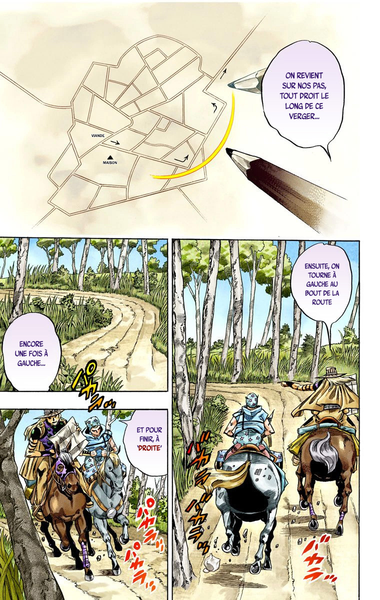Read JoJo_s Bizarre Adventure Part 7 Steel Ball Run Official Colored FR Manga Online