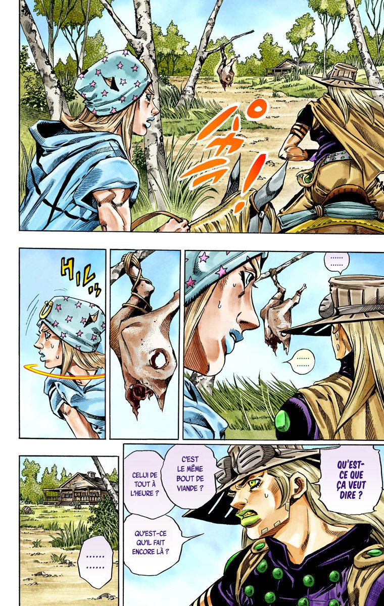 Read JoJo_s Bizarre Adventure Part 7 Steel Ball Run Official Colored FR Manga Online