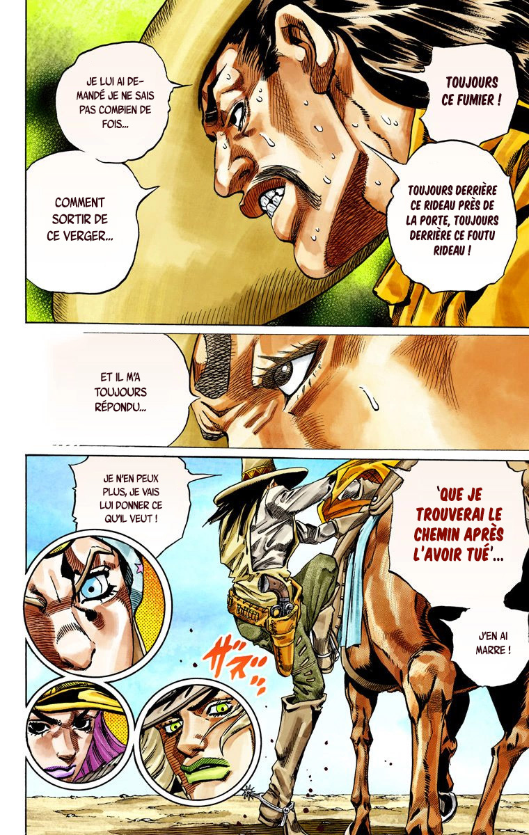 Read JoJo_s Bizarre Adventure Part 7 Steel Ball Run Official Colored FR Manga Online