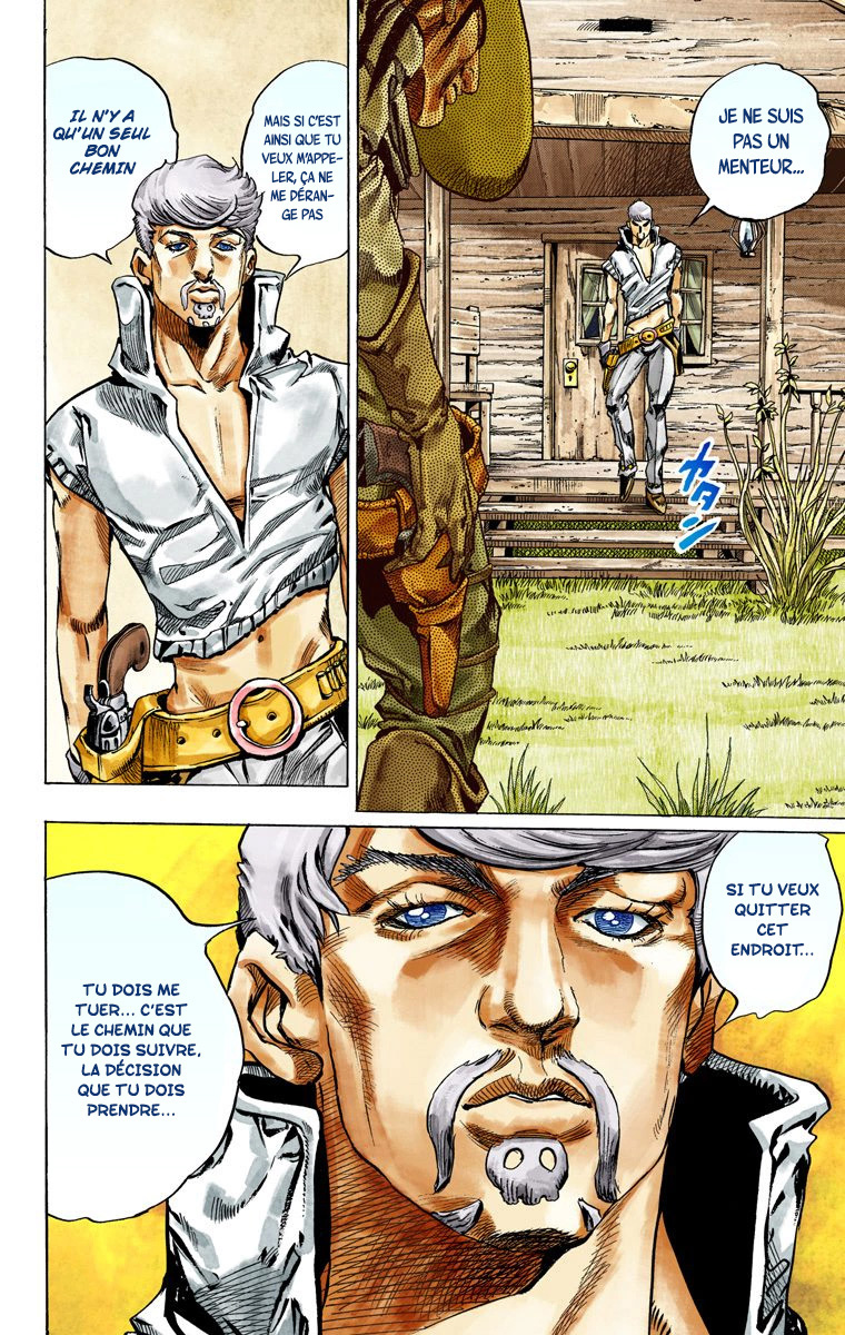 Read JoJo_s Bizarre Adventure Part 7 Steel Ball Run Official Colored FR Manga Online
