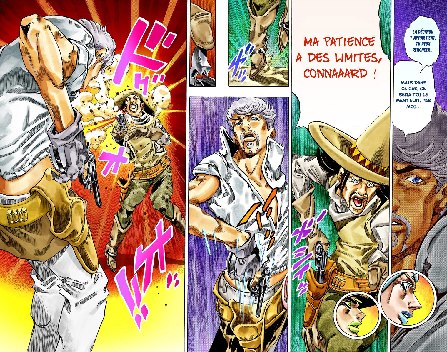 Read JoJo_s Bizarre Adventure Part 7 Steel Ball Run Official Colored FR Manga Online
