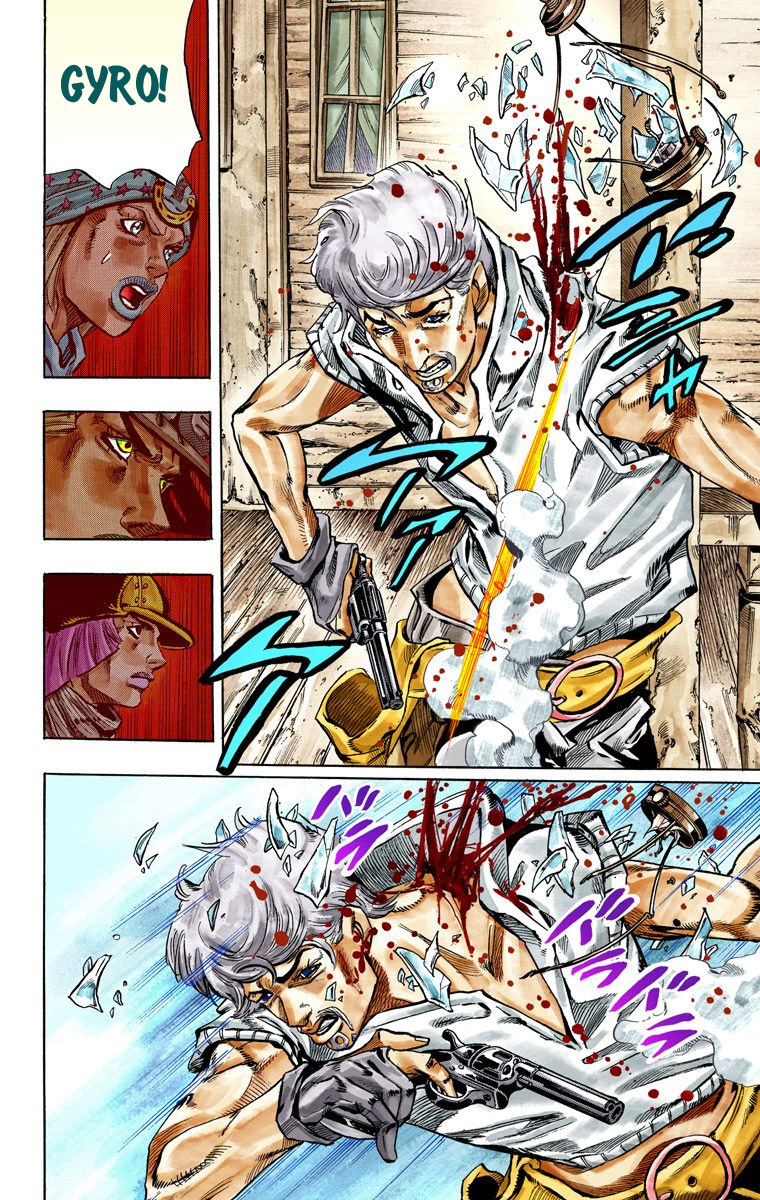 Read JoJo_s Bizarre Adventure Part 7 Steel Ball Run Official Colored FR Manga Online