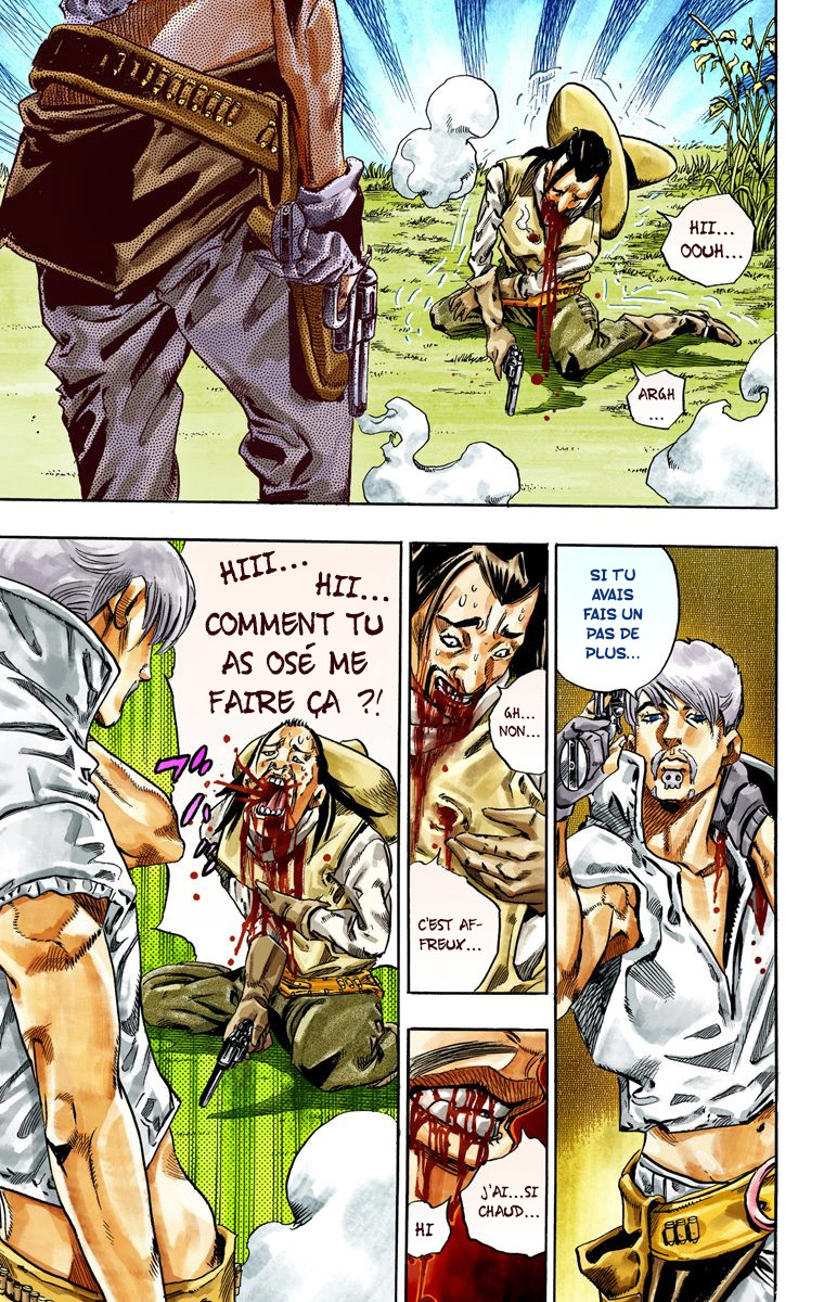Read JoJo_s Bizarre Adventure Part 7 Steel Ball Run Official Colored FR Manga Online