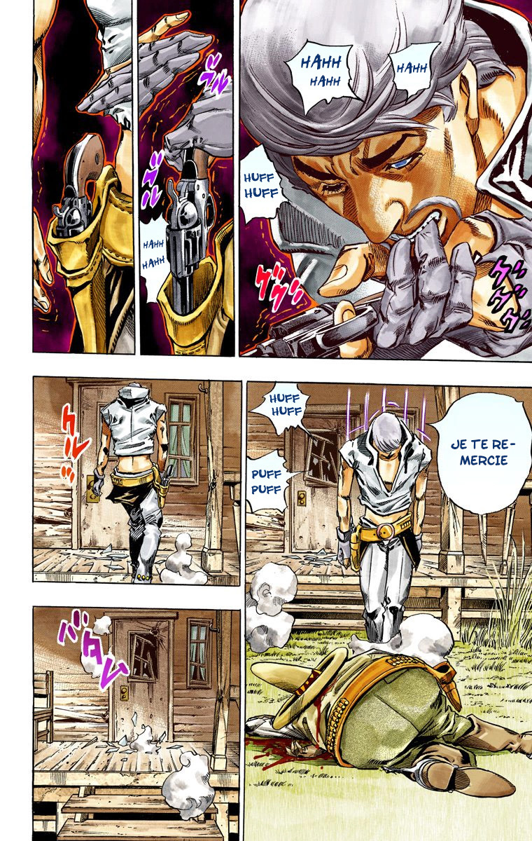 Read JoJo_s Bizarre Adventure Part 7 Steel Ball Run Official Colored FR Manga Online