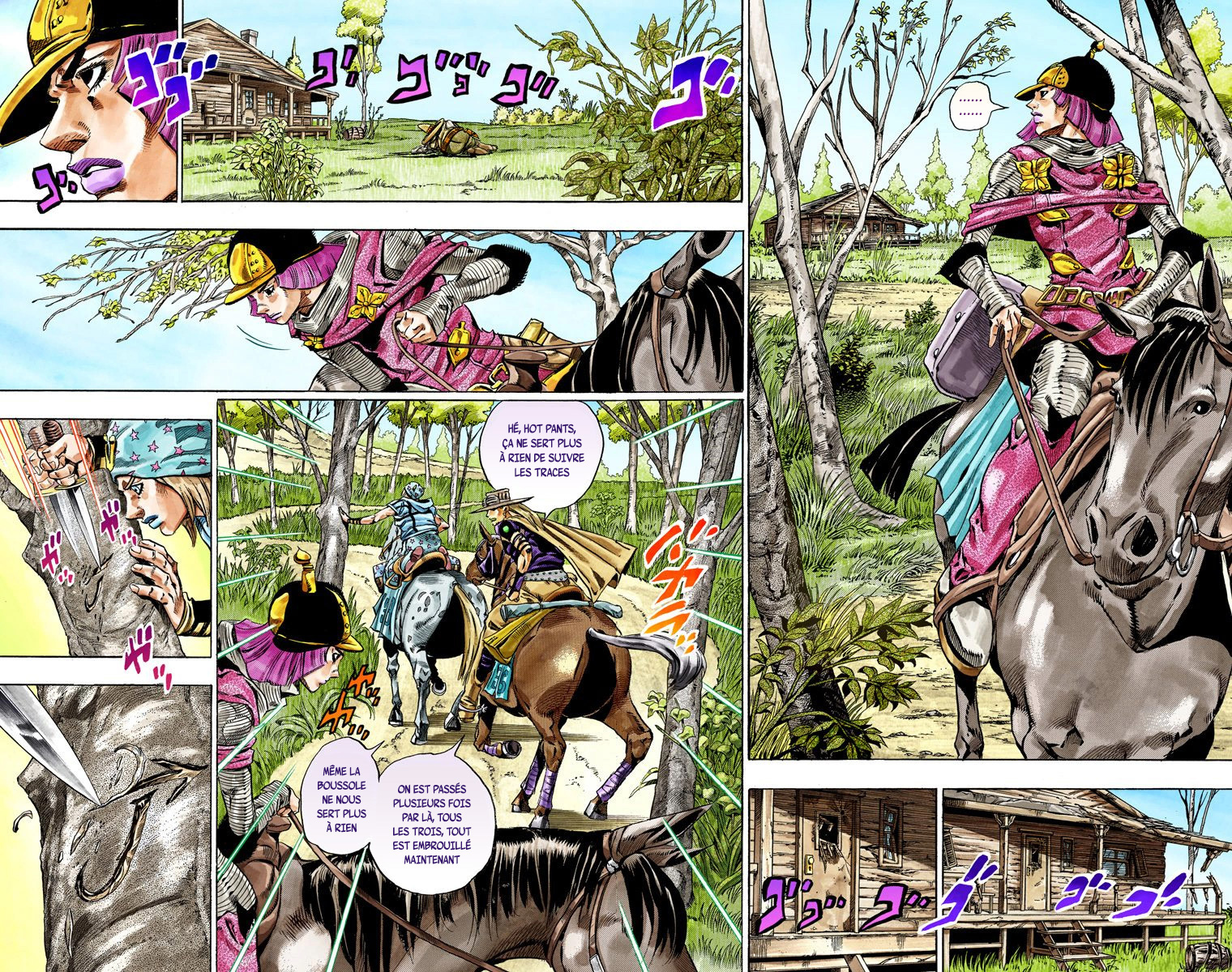 Read JoJo_s Bizarre Adventure Part 7 Steel Ball Run Official Colored FR Manga Online
