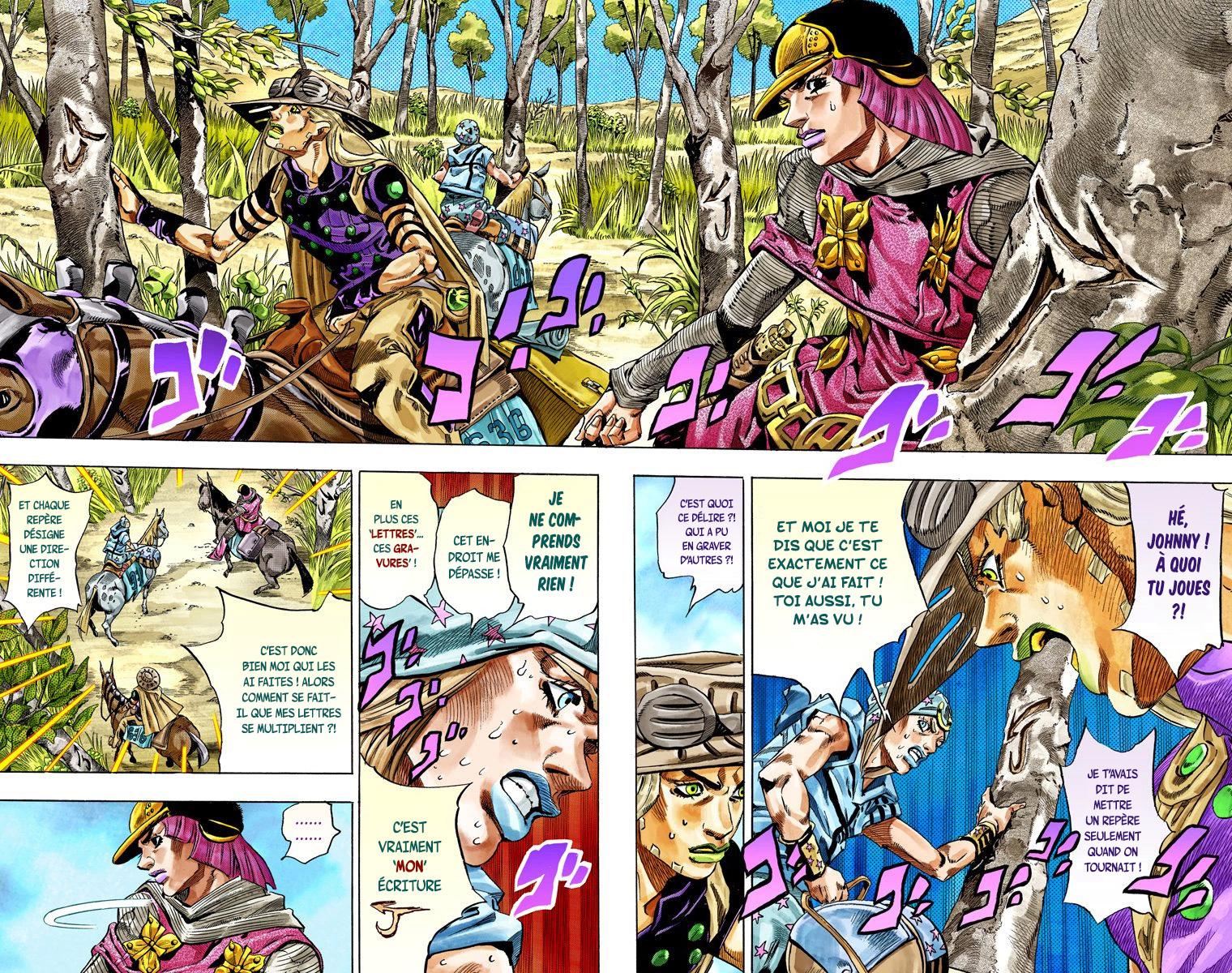 Read JoJo_s Bizarre Adventure Part 7 Steel Ball Run Official Colored FR Manga Online