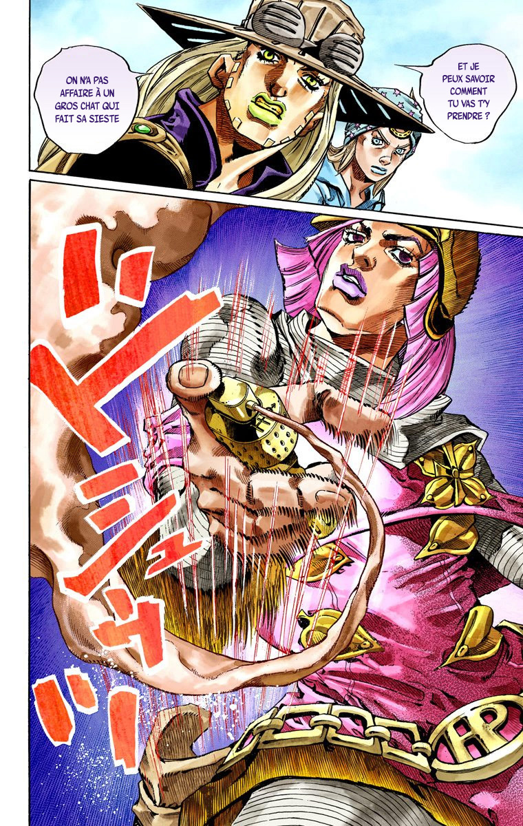 Read JoJo_s Bizarre Adventure Part 7 Steel Ball Run Official Colored FR Manga Online