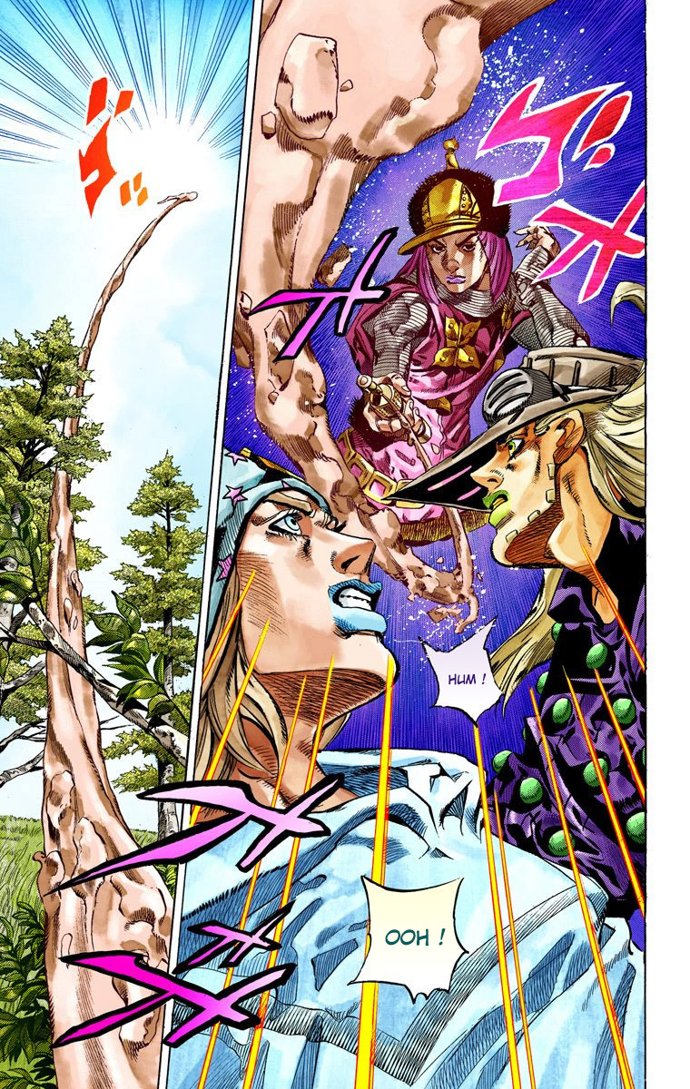 Read JoJo_s Bizarre Adventure Part 7 Steel Ball Run Official Colored FR Manga Online