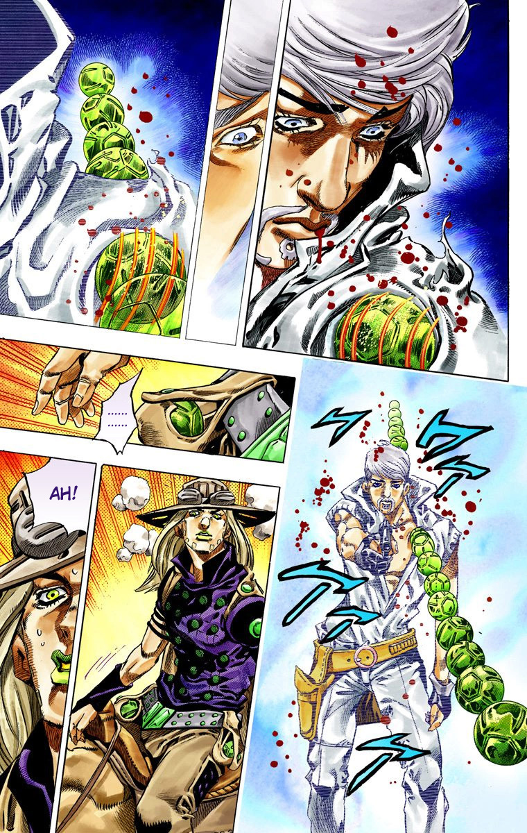 Read JoJo_s Bizarre Adventure Part 7 Steel Ball Run Official Colored FR Manga Online