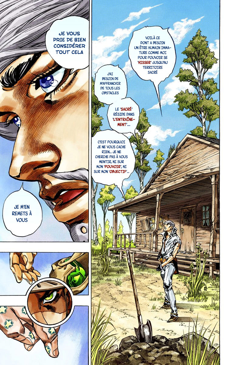 Read JoJo_s Bizarre Adventure Part 7 Steel Ball Run Official Colored FR Manga Online