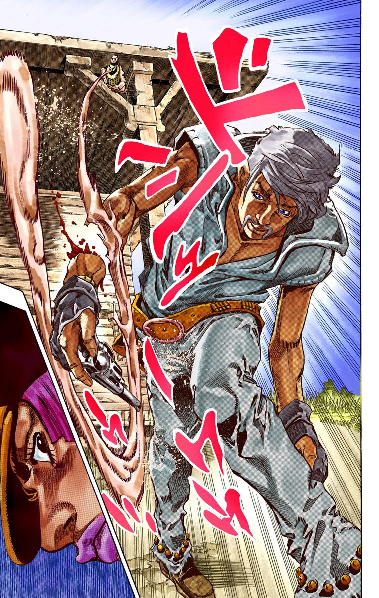Read JoJo_s Bizarre Adventure Part 7 Steel Ball Run Official Colored FR Manga Online
