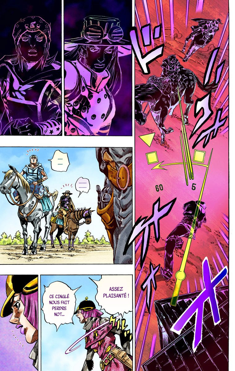 Read JoJo_s Bizarre Adventure Part 7 Steel Ball Run Official Colored FR Manga Online
