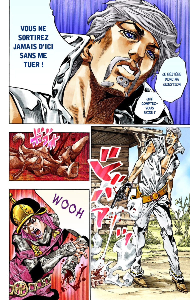 Read JoJo_s Bizarre Adventure Part 7 Steel Ball Run Official Colored FR Manga Online