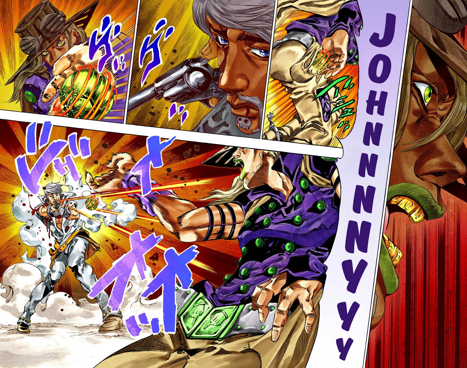 Read JoJo_s Bizarre Adventure Part 7 Steel Ball Run Official Colored FR Manga Online