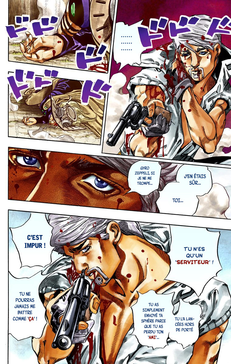 Read JoJo_s Bizarre Adventure Part 7 Steel Ball Run Official Colored FR Manga Online