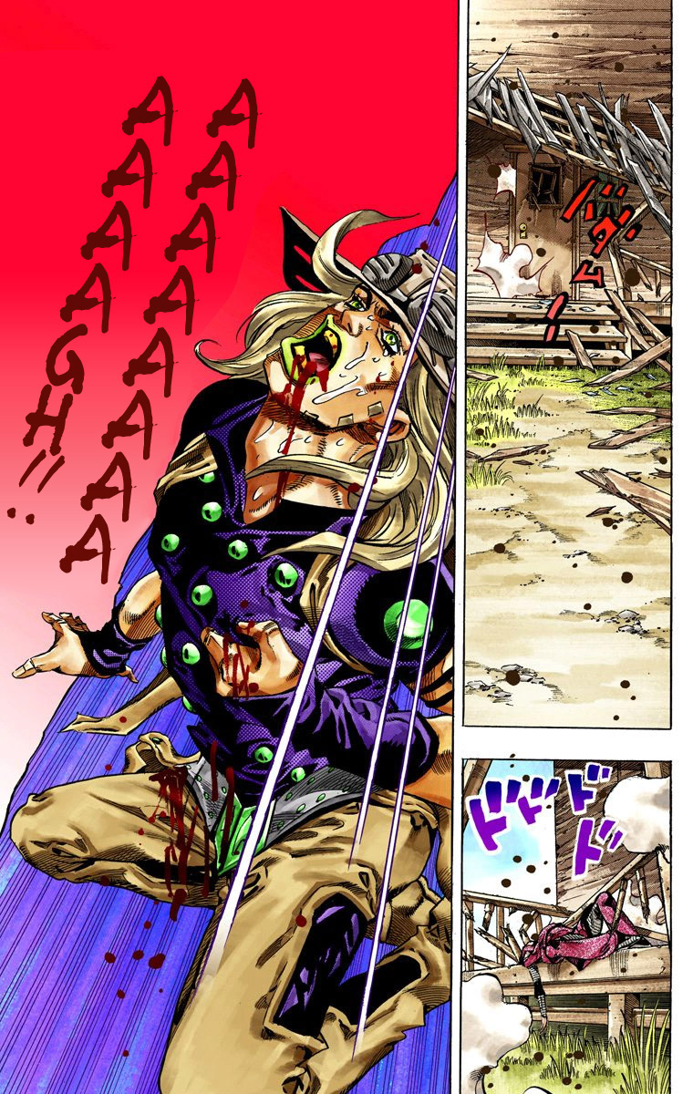 Read JoJo_s Bizarre Adventure Part 7 Steel Ball Run Official Colored FR Manga Online