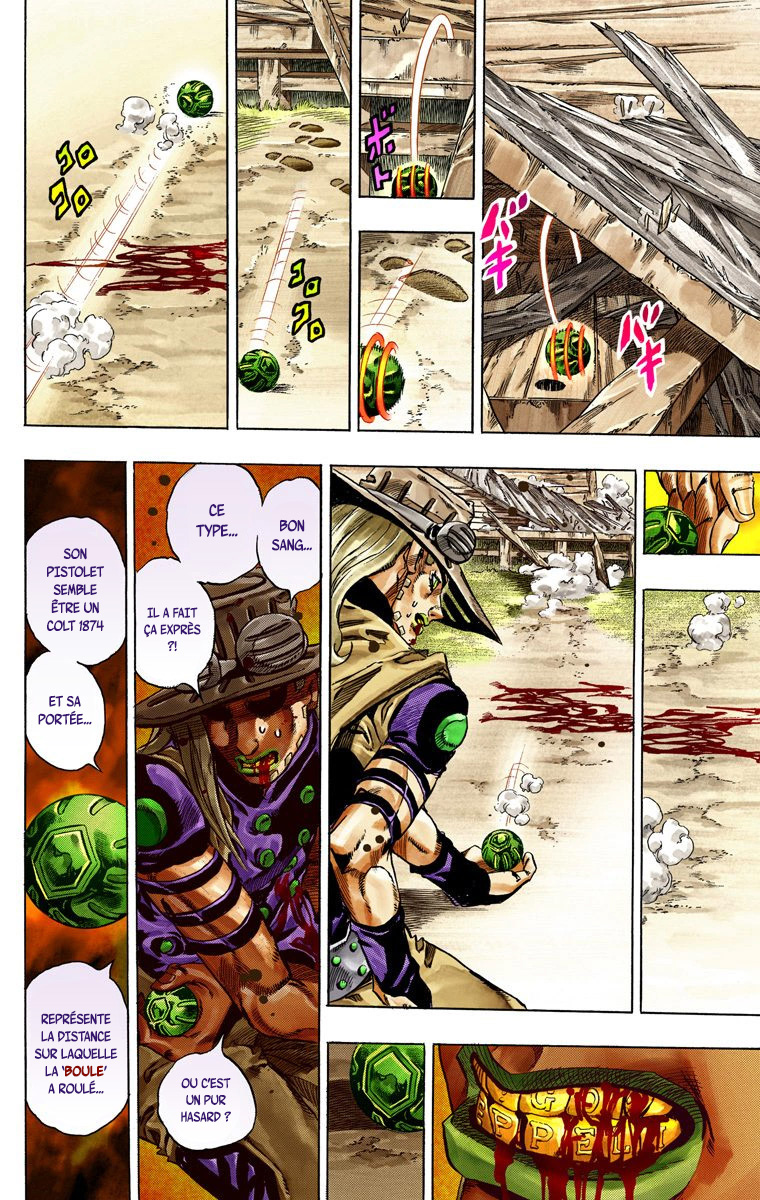 Read JoJo_s Bizarre Adventure Part 7 Steel Ball Run Official Colored FR Manga Online