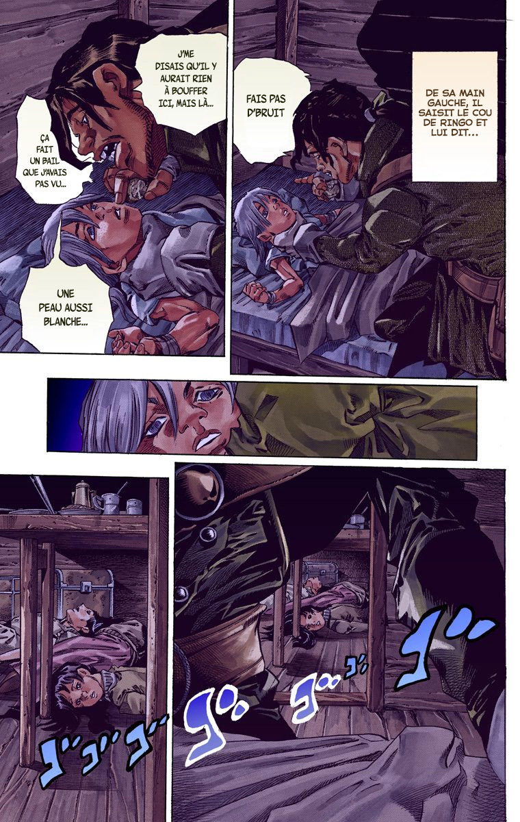 Read JoJo_s Bizarre Adventure Part 7 Steel Ball Run Official Colored FR Manga Online