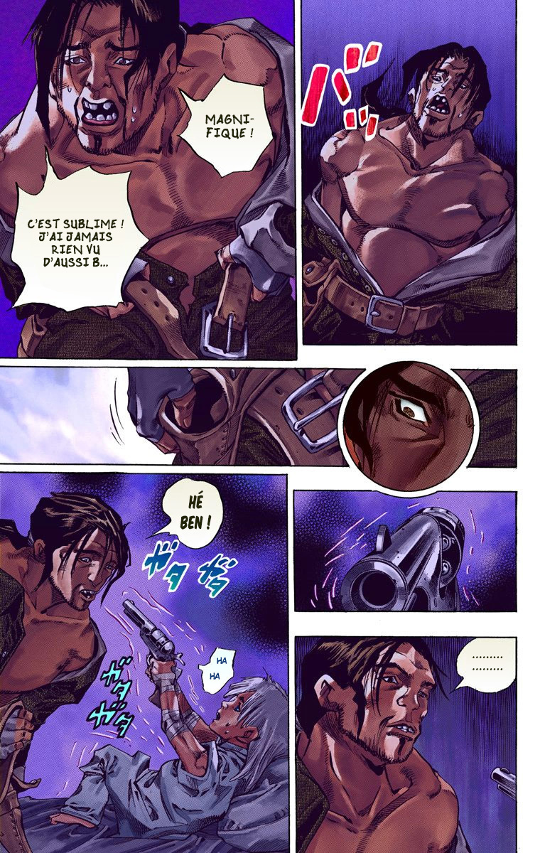 Read JoJo_s Bizarre Adventure Part 7 Steel Ball Run Official Colored FR Manga Online