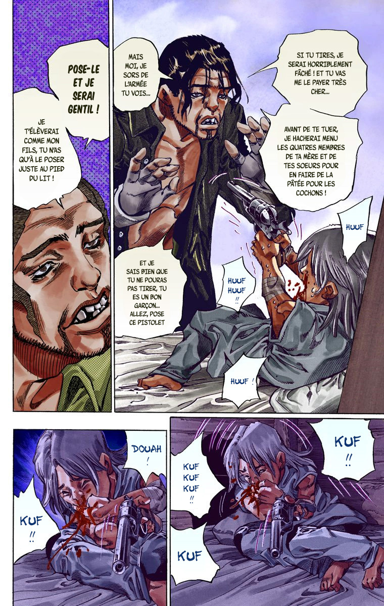 Read JoJo_s Bizarre Adventure Part 7 Steel Ball Run Official Colored FR Manga Online