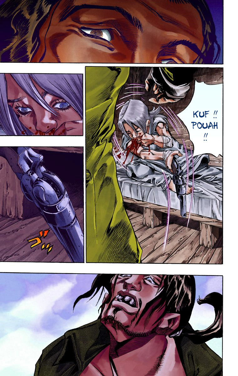 Read JoJo_s Bizarre Adventure Part 7 Steel Ball Run Official Colored FR Manga Online