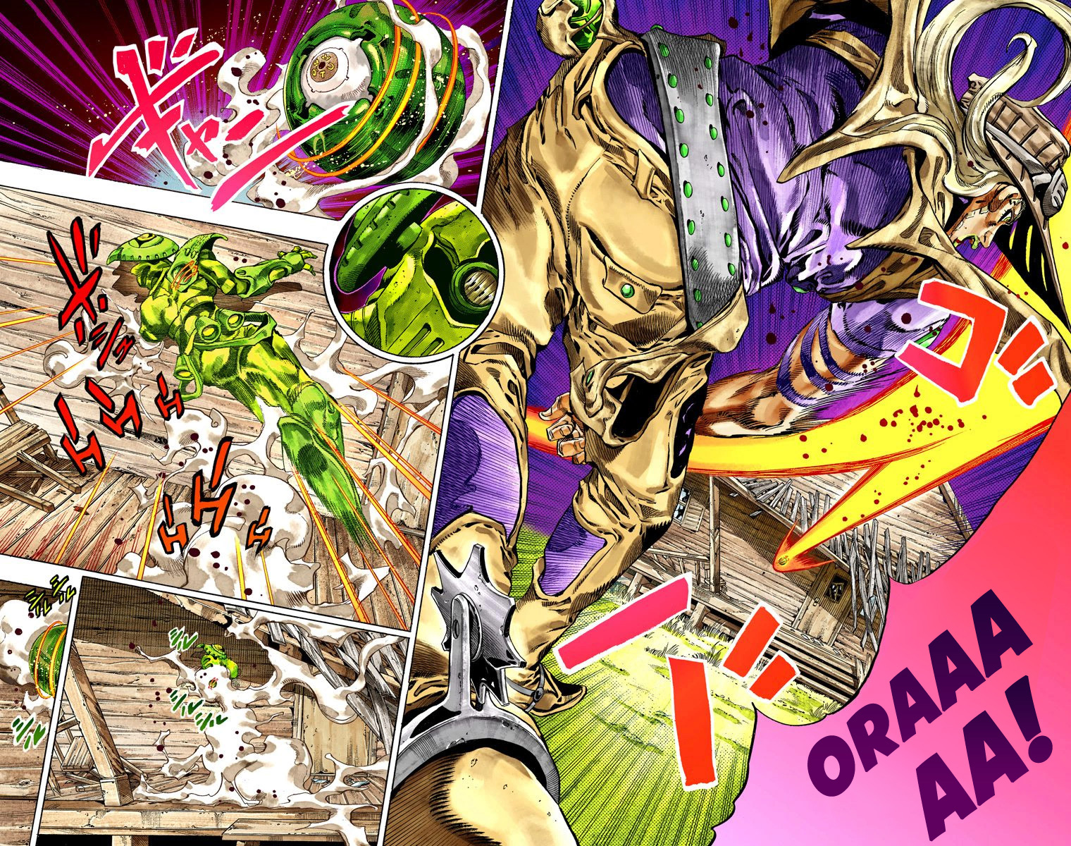 Read JoJo_s Bizarre Adventure Part 7 Steel Ball Run Official Colored FR Manga Online