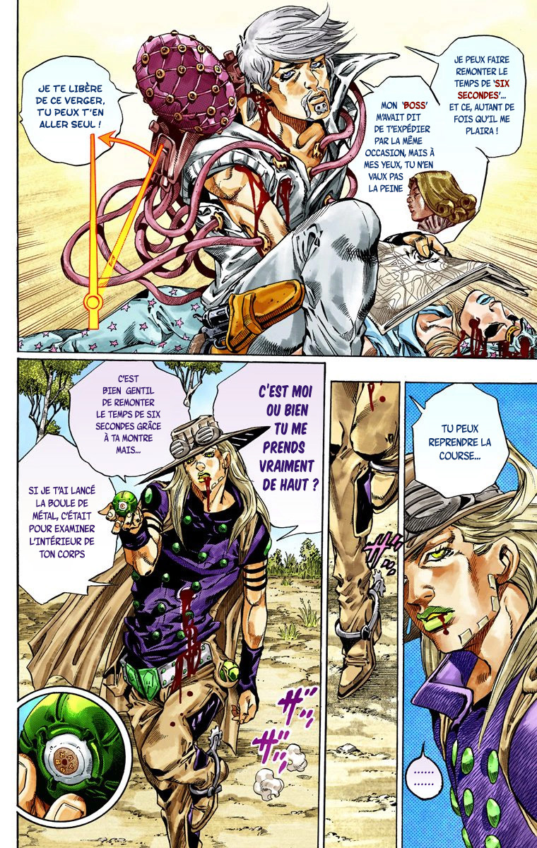Read JoJo_s Bizarre Adventure Part 7 Steel Ball Run Official Colored FR Manga Online
