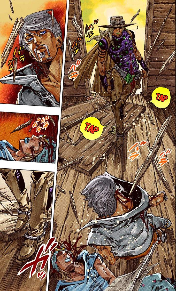 Read JoJo_s Bizarre Adventure Part 7 Steel Ball Run Official Colored FR Manga Online