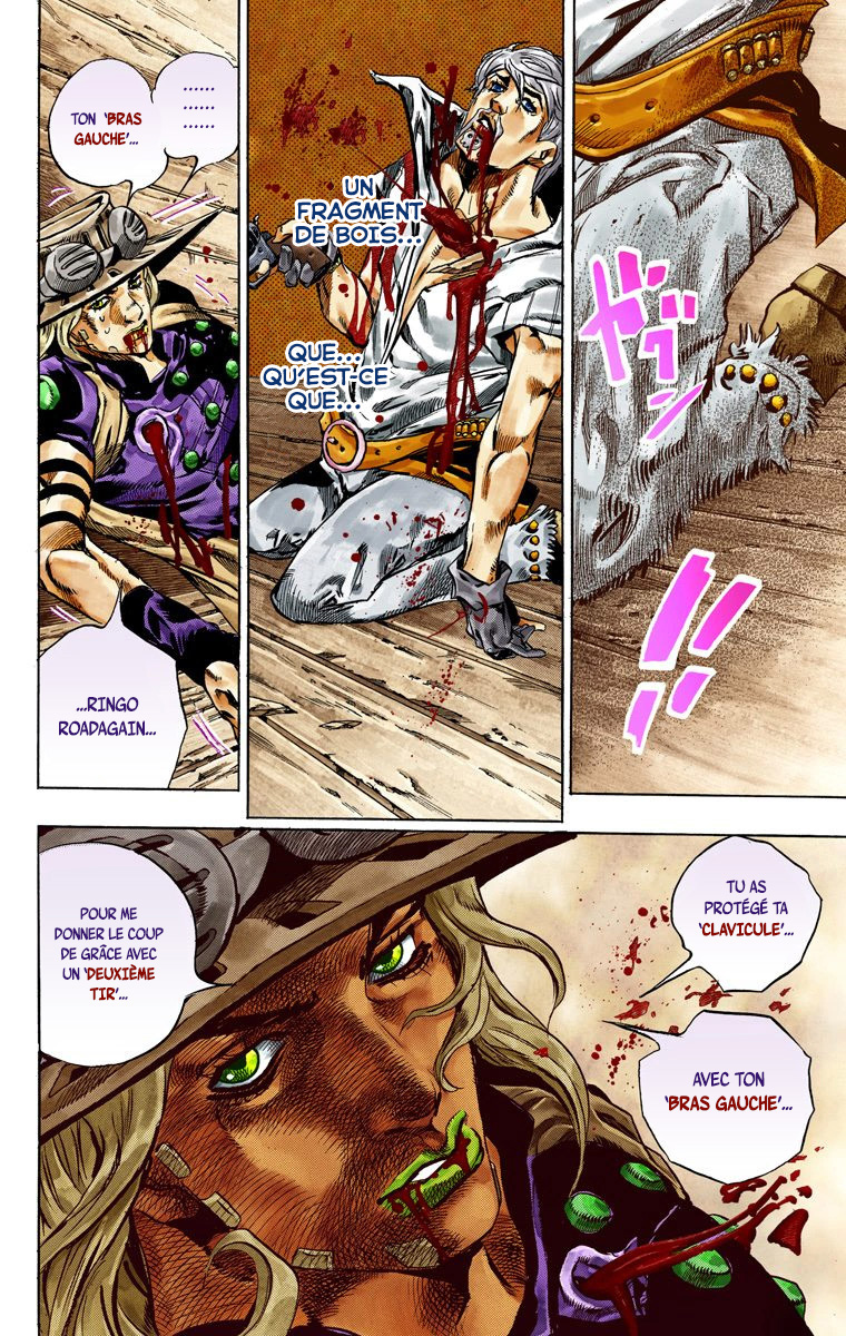 Read JoJo_s Bizarre Adventure Part 7 Steel Ball Run Official Colored FR Manga Online
