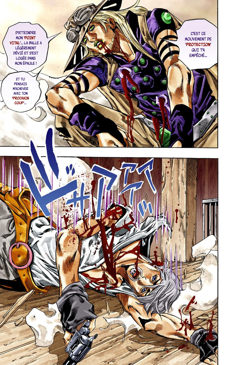 Read JoJo_s Bizarre Adventure Part 7 Steel Ball Run Official Colored FR Manga Online