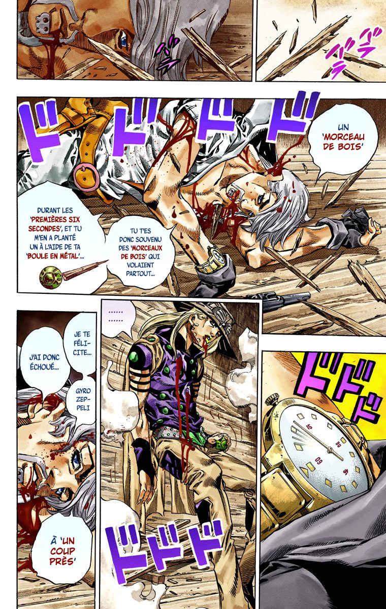 Read JoJo_s Bizarre Adventure Part 7 Steel Ball Run Official Colored FR Manga Online