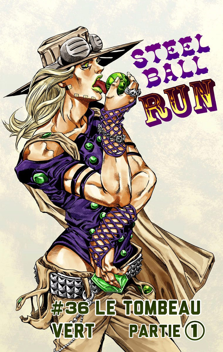 Read JoJo_s Bizarre Adventure Part 7 Steel Ball Run Official Colored FR Manga Online