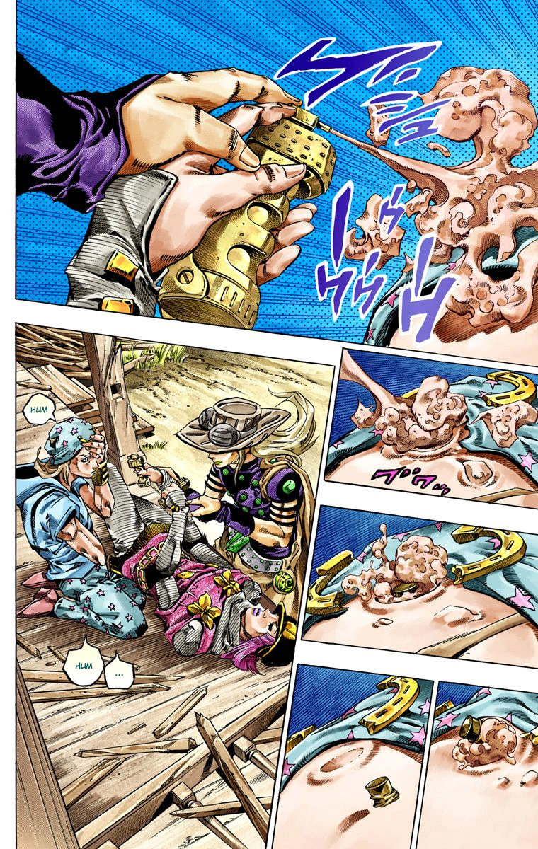 Read JoJo_s Bizarre Adventure Part 7 Steel Ball Run Official Colored FR Manga Online