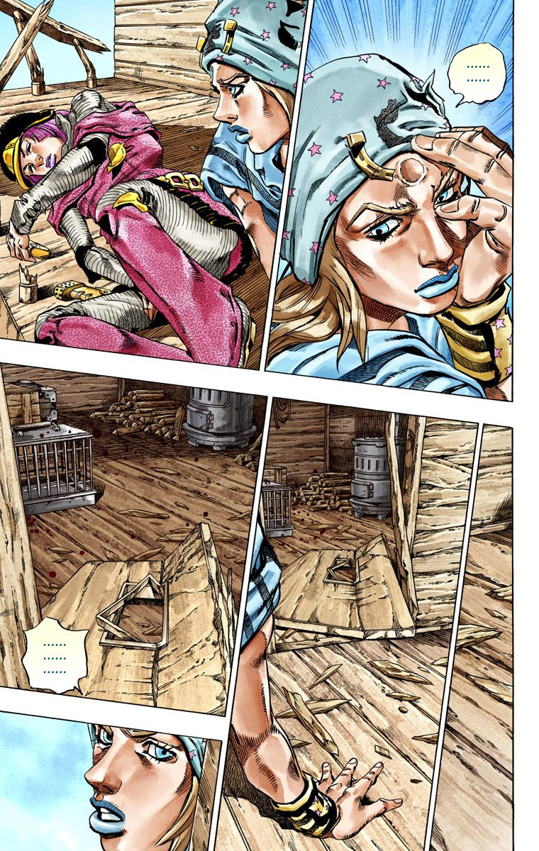 Read JoJo_s Bizarre Adventure Part 7 Steel Ball Run Official Colored FR Manga Online