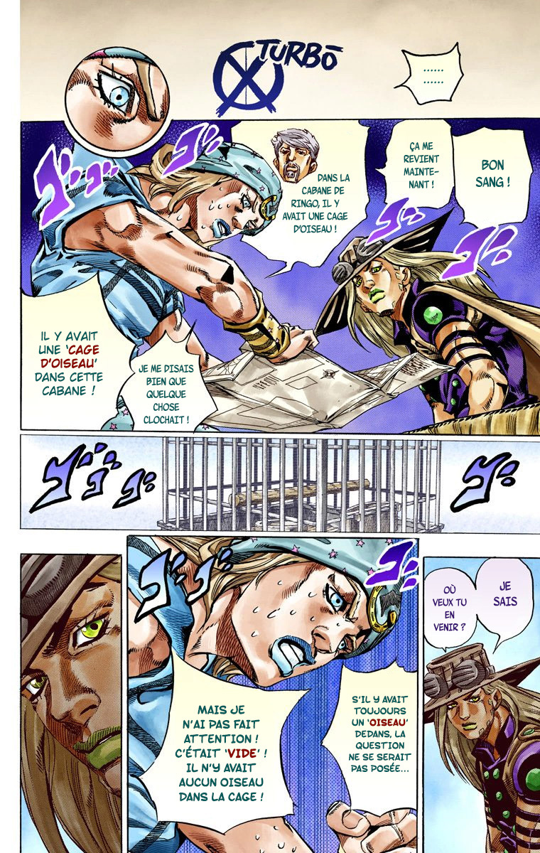 Read JoJo_s Bizarre Adventure Part 7 Steel Ball Run Official Colored FR Manga Online