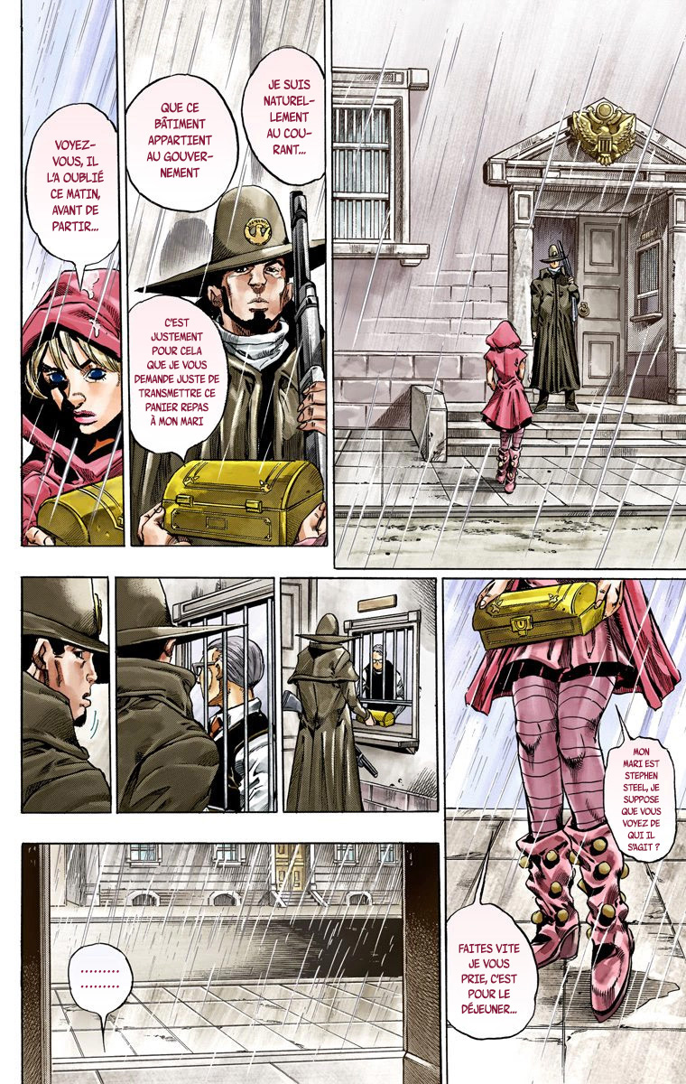 Read JoJo_s Bizarre Adventure Part 7 Steel Ball Run Official Colored FR Manga Online